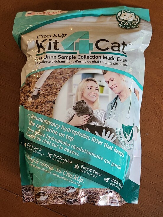 CheckUp Kit Other - CheckUp Kit 4 Cat Urine Sample Collection Kit - 3 Each Sand + Vials + Pipettes